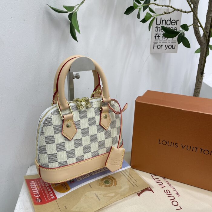 Louis Vuitton Multi-Coloured Shell Bag Cloth Bag Invoice Plastic Seal Box Complete Set - Image 5