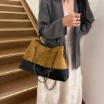 Chanel Large Capacity Tote Bag with Chain Detail – Commuting Essential - Image 2