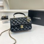 Chanel Quilted Lock Puppet Pendant Handbag - Image 2