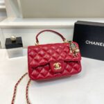Chanel Quilted Lock Puppet Pendant Handbag - Image 4