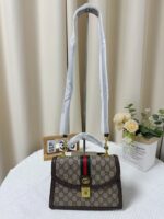 Gucci Classic Double G Monogram Handbag - Image 4