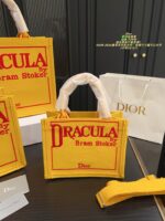 Dior 2026 Summer Collection Dracula Monogram Tote Bag - Image 4