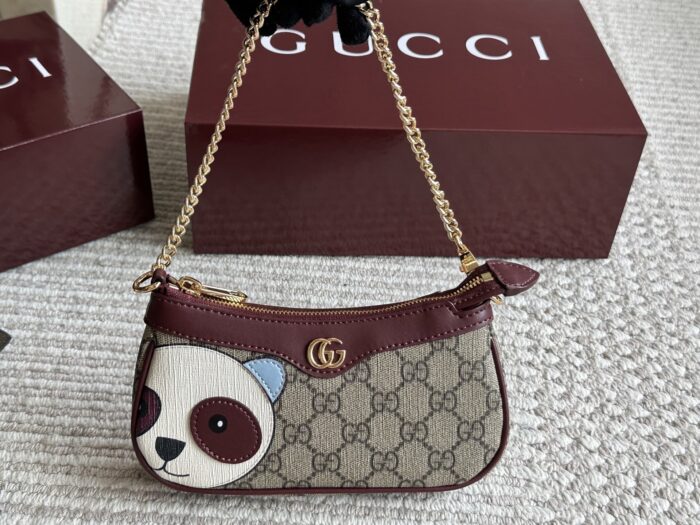 Gucci Ophidia Mini Calfskin Shoulder Bag - Image 3