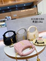 Yves Saint Laurent Mini Handbag with Diamond Quilting