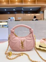 Yves Saint Laurent Mini Handbag with Diamond Quilting - Image 2