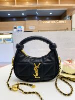 Yves Saint Laurent Mini Handbag with Diamond Quilting - Image 5