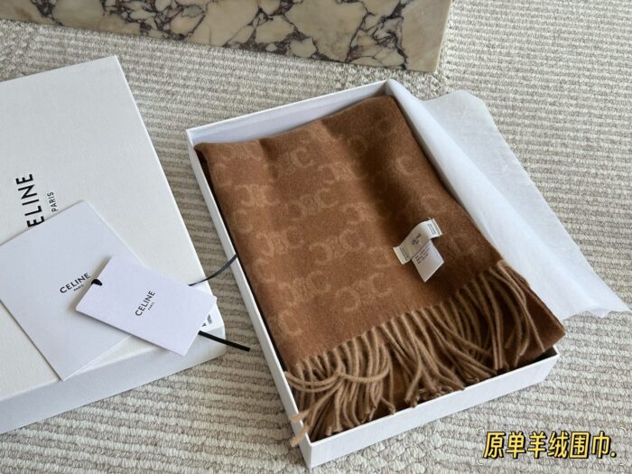 Celine Cashmere Scarf Delicate Colour Palette Soft And Comfortable - Image 1