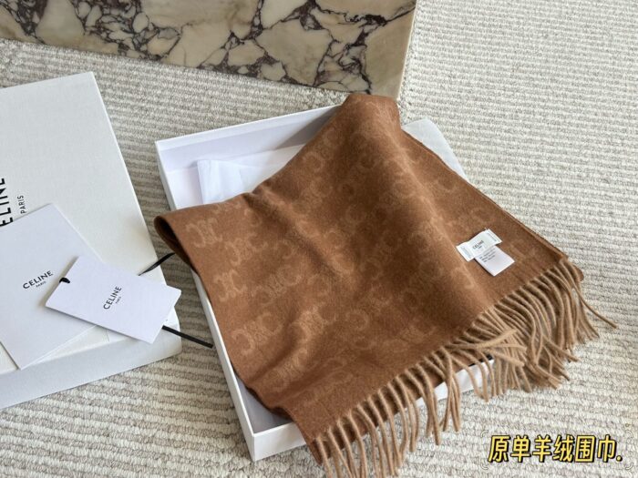 Celine Cashmere Scarf Delicate Colour Palette Soft And Comfortable - Image 4