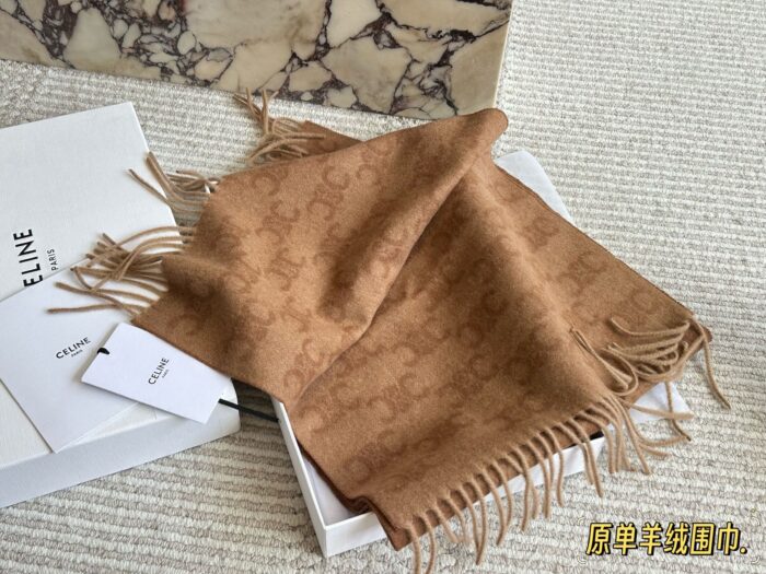 Celine Cashmere Scarf Delicate Colour Palette Soft And Comfortable - Image 5
