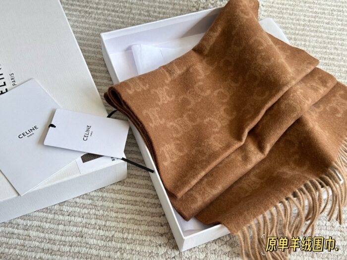 Celine Cashmere Scarf Delicate Colour Palette Soft And Comfortable - Image 6