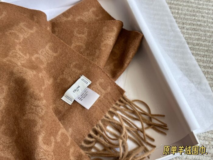 Celine Cashmere Scarf Delicate Colour Palette Soft And Comfortable - Image 8
