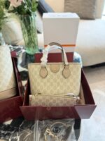 Gucci Ophidia Tote Shopping Bag - Classic Print, Large Capacity, Versatile - Image 2