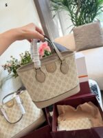 Gucci Ophidia Tote Shopping Bag - Classic Print, Large Capacity, Versatile - Image 9
