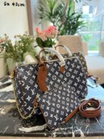Louis Vuitton Speedy P9 Autumn/Winter 2025 Stylish Travel Bag Natural Leather Multi-Colour - Image 2