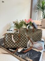 Louis Vuitton Speedy P9 Autumn/Winter 2025 Stylish Travel Bag Natural Leather Multi-Colour - Image 9