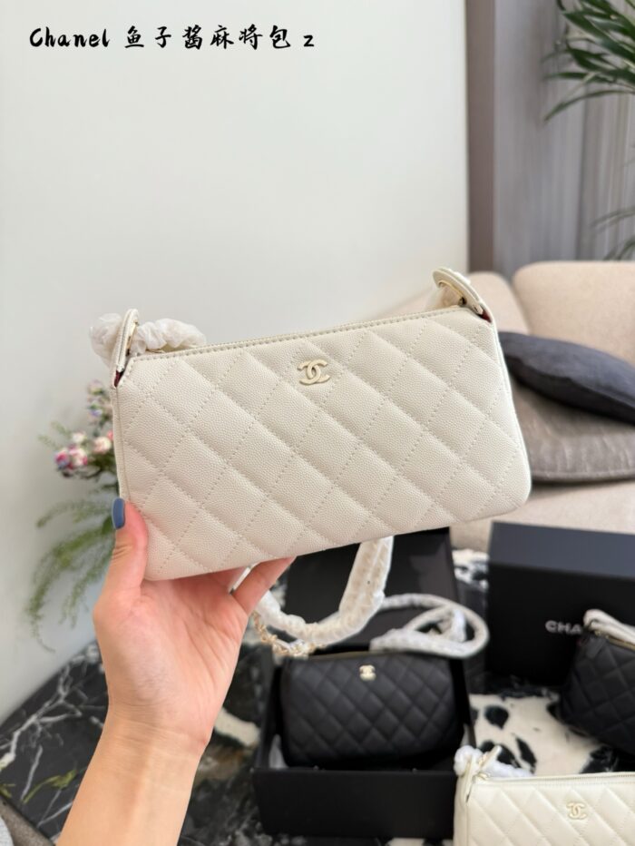 Chanel 25A Mahjong Bag Classic Quilted Pattern Shoulder Or Crossbody Carry Practical And Versatile Complete With Box - Image 2