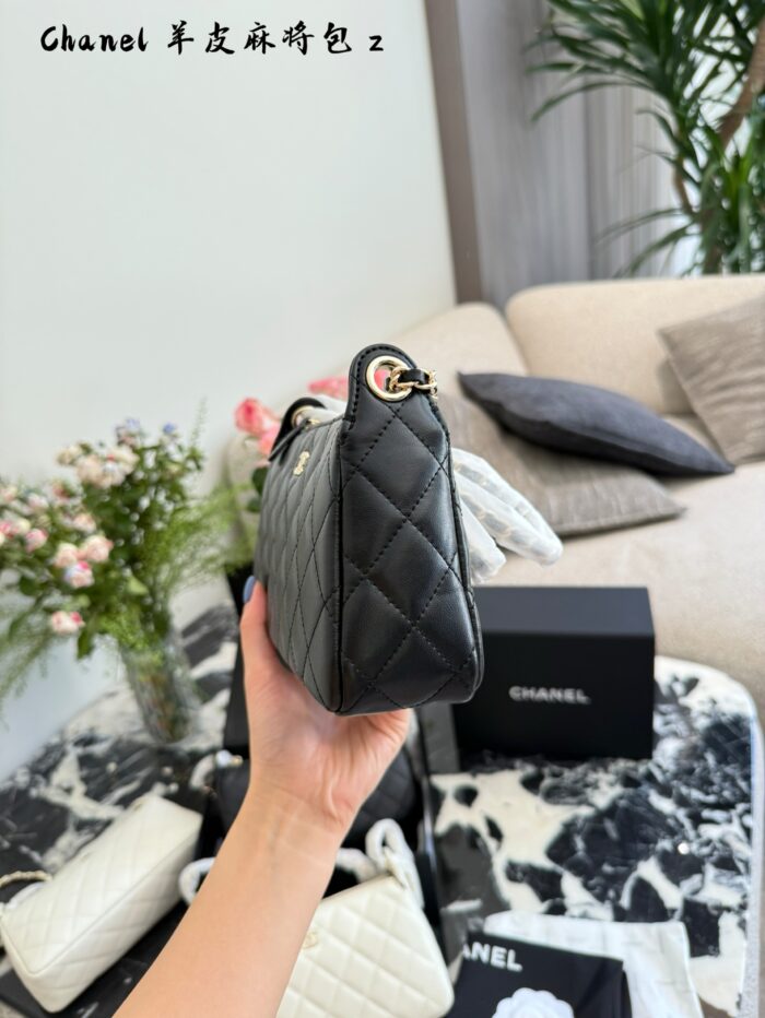 Chanel 25A Mahjong Bag Classic Quilted Pattern Shoulder Or Crossbody Carry Practical And Versatile Complete With Box - Image 6