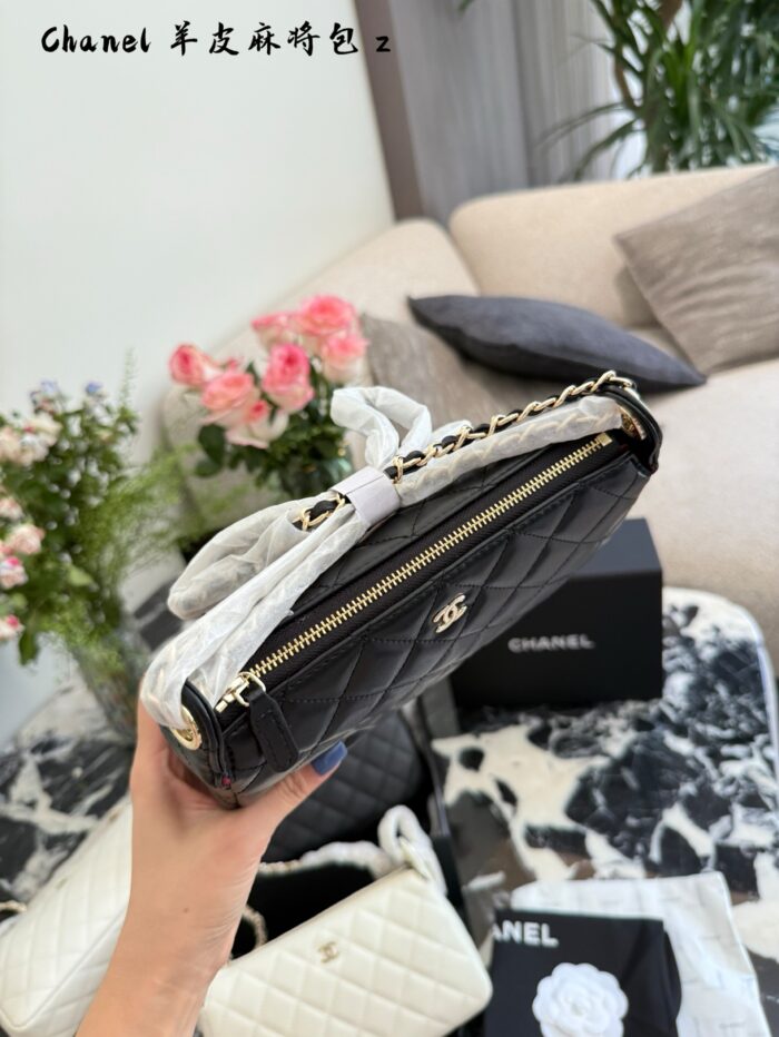 Chanel 25A Mahjong Bag Classic Quilted Pattern Shoulder Or Crossbody Carry Practical And Versatile Complete With Box - Image 7