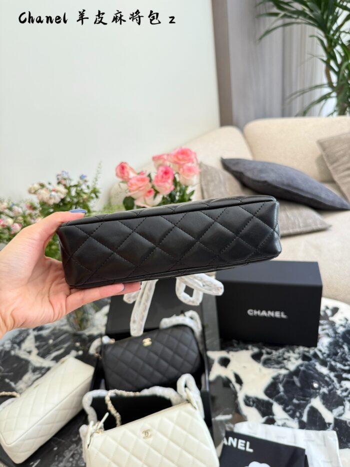 Chanel 25A Mahjong Bag Classic Quilted Pattern Shoulder Or Crossbody Carry Practical And Versatile Complete With Box - Image 8