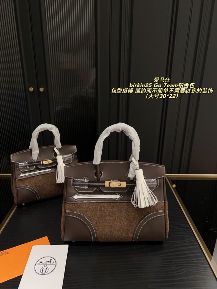Hermès Birkin 25 Go Team Platinum Bag Structured, Minimalist, Vintage Chic - Image 11