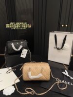 Chanel Bowling Bag: Compact, Plump, Handheld, Crossbody, Detachable Chain Bag - Image 13