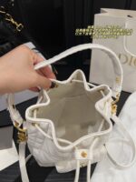 Dior Caro Bucket Bag Classic Cannage Pattern Sheepskin Leather Spacious Capacity Exquisite And Luxurious Jisoo'S Signature Style - Image 6