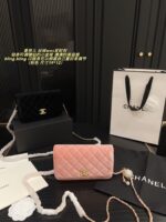 Chanel Velvet Gold Diamond Ball Woc Fortune Bag With Adjustable Diamond-Studded Chain - Image 11