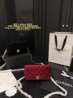 Chanel Velvet Gold Diamond Ball Woc Fortune Bag With Adjustable Diamond-Studded Chain - Image 12