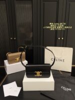Celine Triomphe Underarm Bag: Compact, Refined, Versatile And Slimming.