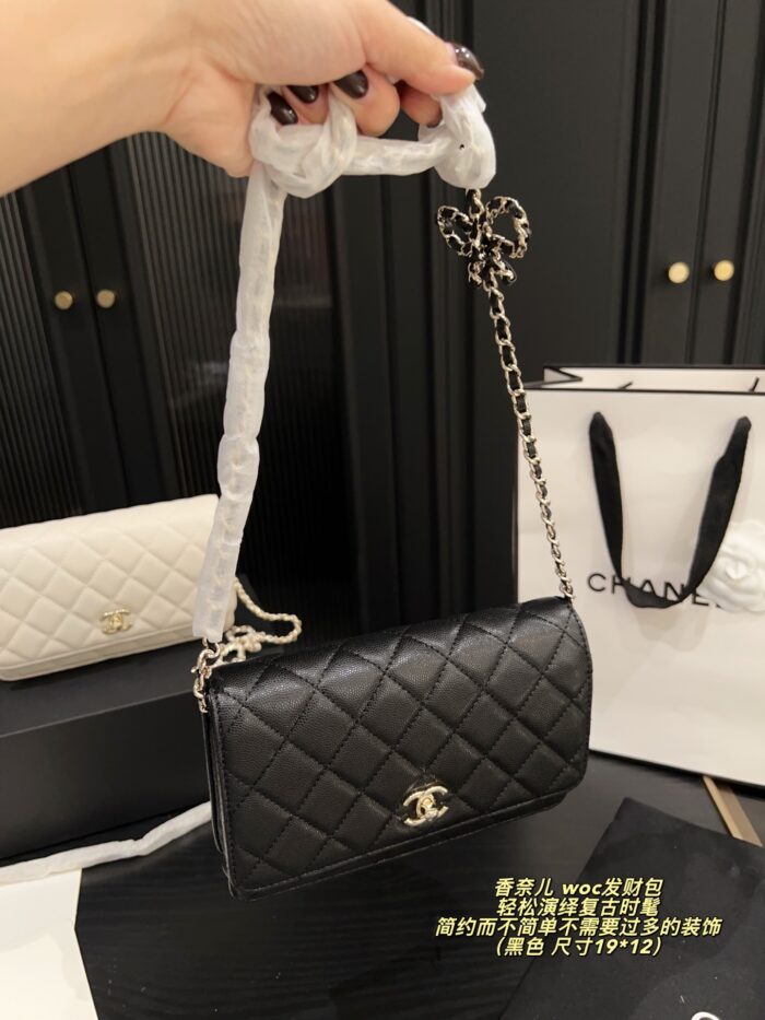 Chanel Woc Fortune Bag Upgraded Edition Retro Chic Structured Simplicity - Image 3