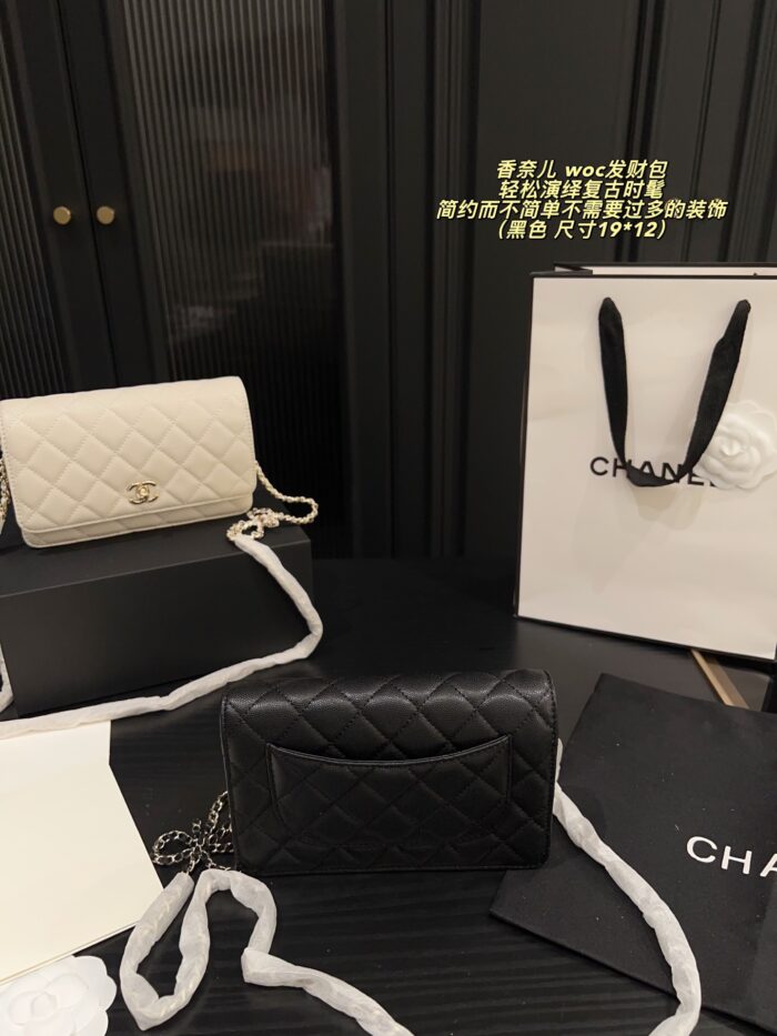 Chanel Woc Fortune Bag Upgraded Edition Retro Chic Structured Simplicity - Image 4