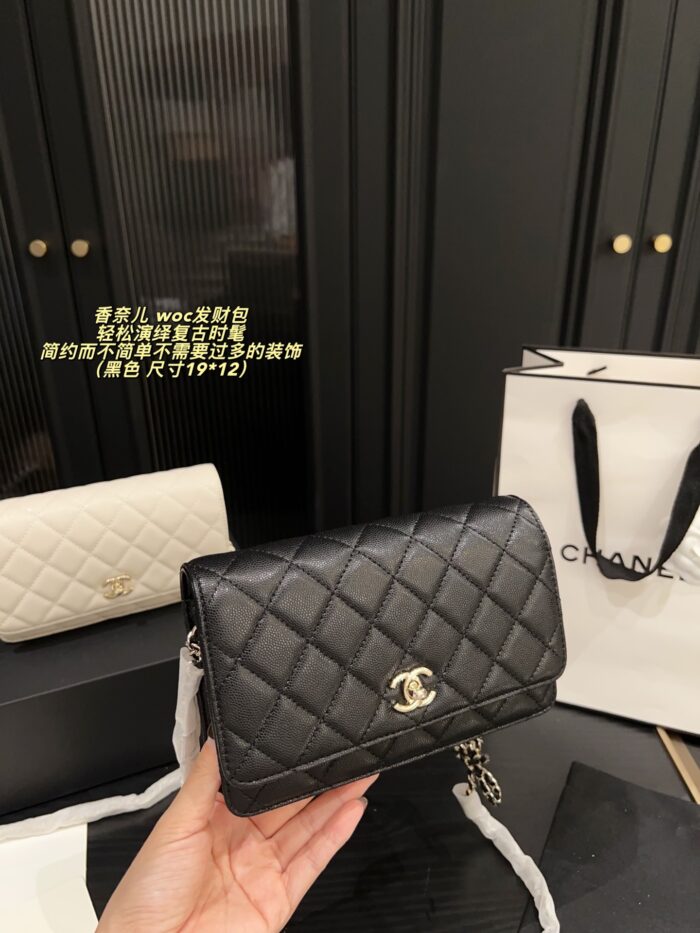 Chanel Woc Fortune Bag Upgraded Edition Retro Chic Structured Simplicity - Image 5