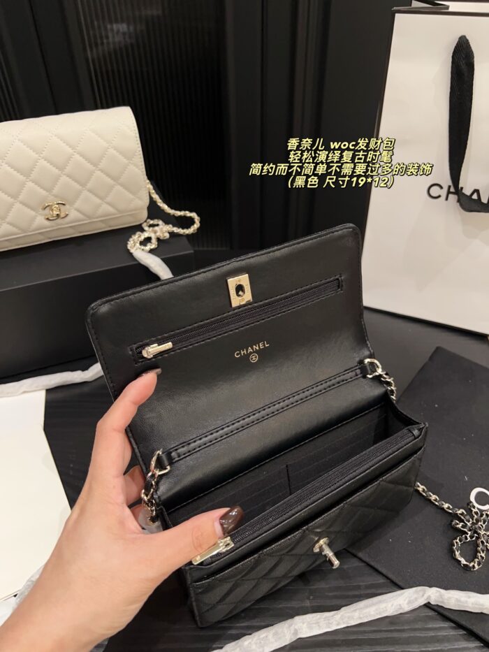 Chanel Woc Fortune Bag Upgraded Edition Retro Chic Structured Simplicity - Image 6