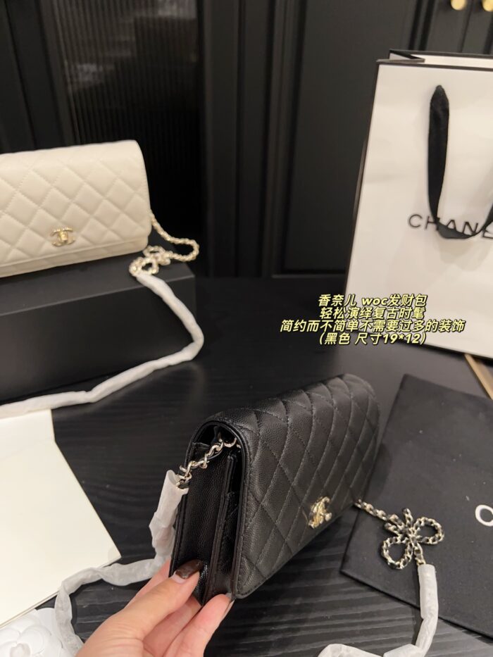Chanel Woc Fortune Bag Upgraded Edition Retro Chic Structured Simplicity - Image 7