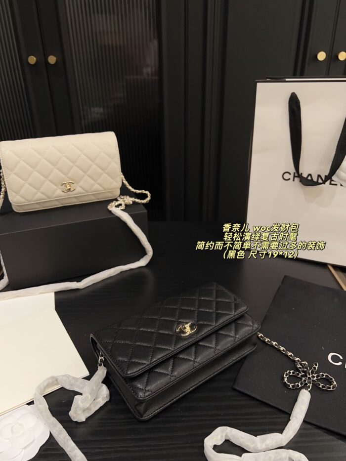 Chanel Woc Fortune Bag Upgraded Edition Retro Chic Structured Simplicity - Image 8