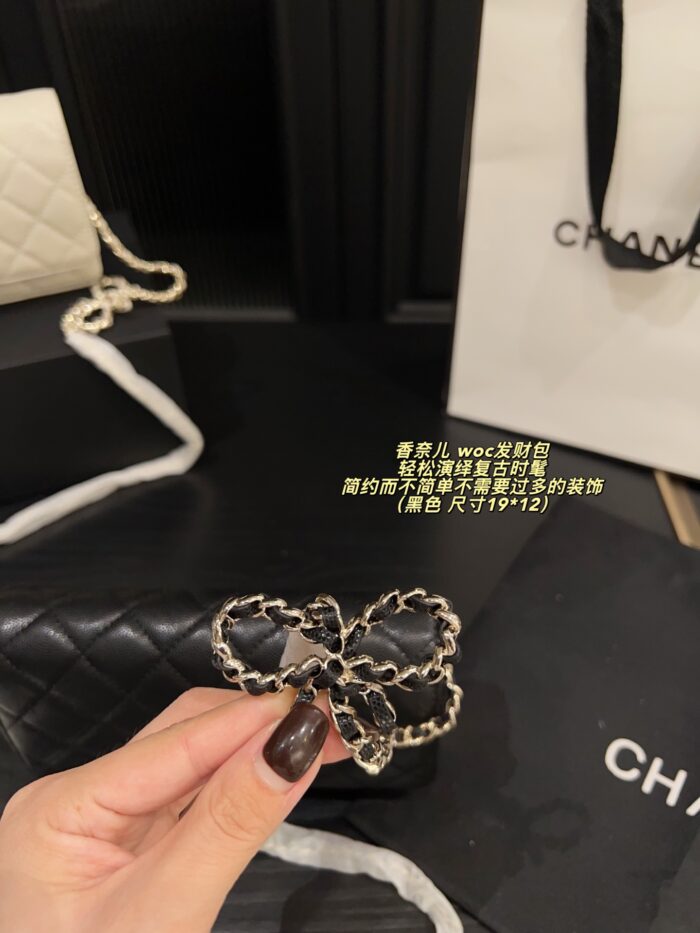 Chanel Woc Fortune Bag Upgraded Edition Retro Chic Structured Simplicity - Image 9