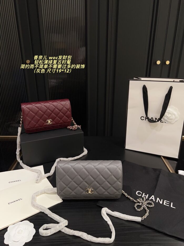 Chanel Woc Fortune Bag Upgraded Edition Retro Chic Structured Simplicity - Image 12