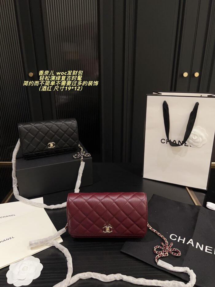 Chanel Woc Fortune Bag Upgraded Edition Retro Chic Structured Simplicity - Image 16
