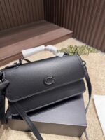 Coach Juno Crossbody Bag Sweet-Edgy Hourglass Silhouette Triple-Function Versatility Structured Silhouette Minimalist, Timeless Design - Image 2