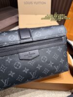 Louis Vuitton S-Cape Black Knight Messenger Bag Magnetic Closure | Commuter-Friendly | Lightweight | Versatile - Image 8