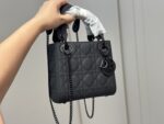 Dior Lady Dior Satin Series Diamond Quilted Handbag Premium Quality, Upgraded With Foldable Box - Image 9