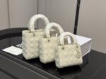 Dior Lady Dior Satin Series Diamond Quilted Handbag Premium Quality, Upgraded With Foldable Box - Image 11