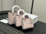 Dior Lady Dior Satin Series Diamond Quilted Handbag Premium Quality, Upgraded With Foldable Box - Image 12