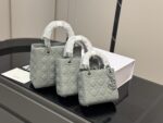 Dior Lady Dior Satin Series Diamond Quilted Handbag Premium Quality, Upgraded With Foldable Box - Image 14