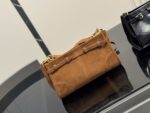 Prada Soft Lux Underarm Bag Generous Capacity Suitable For Banquets And Everyday Use - Image 7