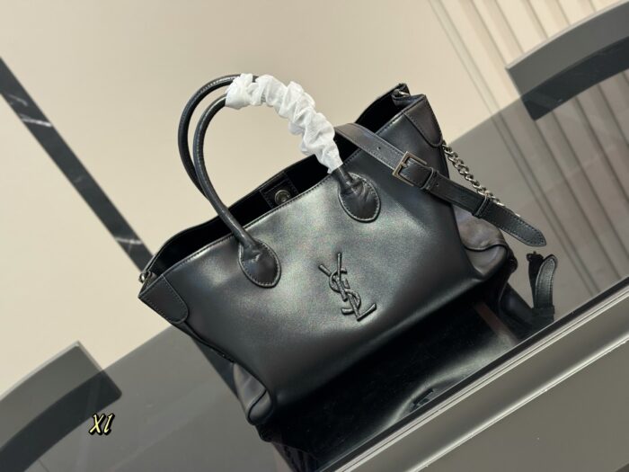 Yves Saint Laurent Tote Bag Versatile And Sophisticated Shoulder Or Crossbody Carry Cool And Effortlessly Chic - Image 1