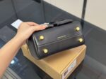 Coach Originals Twin Turnlock 20 Vintage Handbag Smooth Leather With Dual Turnlock Closures Spacious Interior Pocket With Extended Zip - Image 8