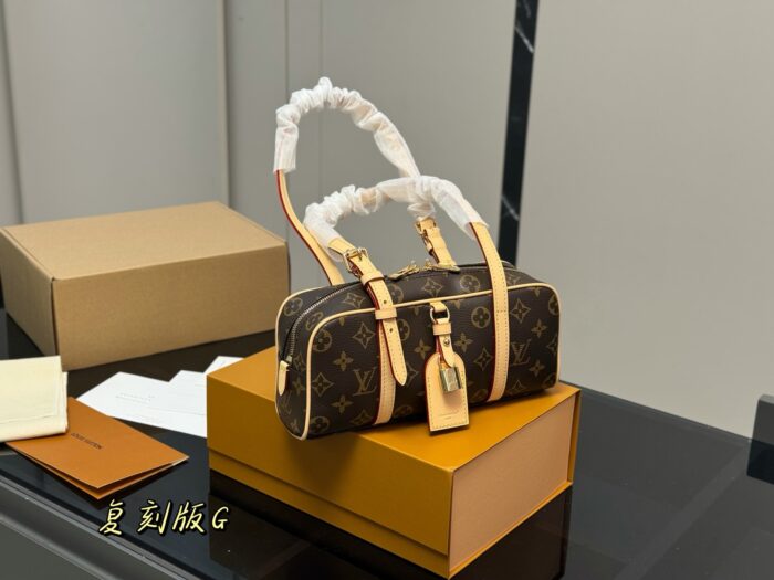 Louis Vuitton Hangon Bowling Bag: Compact Yet Surprisingly Spacious. - Image 1
