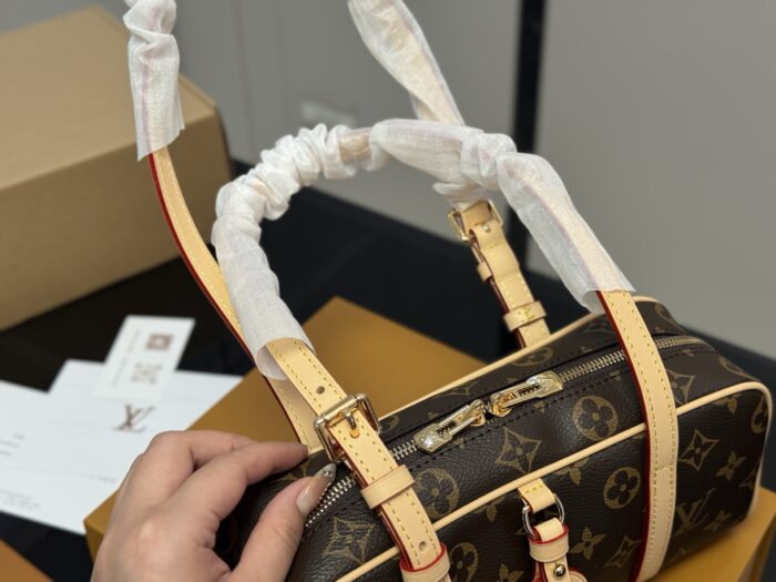 Louis Vuitton Hangon Bowling Bag: Compact Yet Surprisingly Spacious. - Image 3