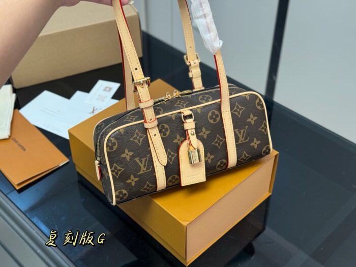 Louis Vuitton Hangon Bowling Bag: Compact Yet Surprisingly Spacious. - Image 5
